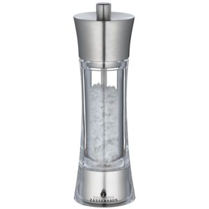Zassenhaus AACHEN mlýnek na sůl nerez/akryl 18 cm