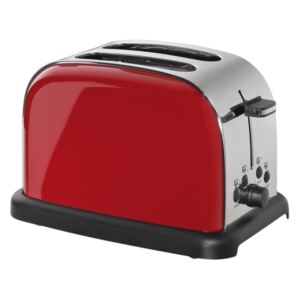 Toaster Retro na 2 plátky chleba červený - Cilio