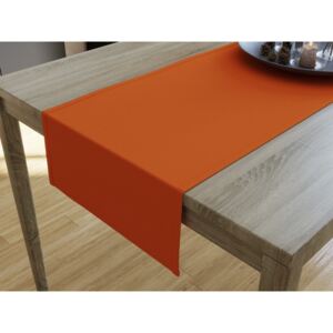 Goldea bavlněný běhoun na stůl sytě oranžový 20x120 cm