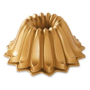 Nordic Ware Forma na bábovku Lotus 1,18 l zlatá