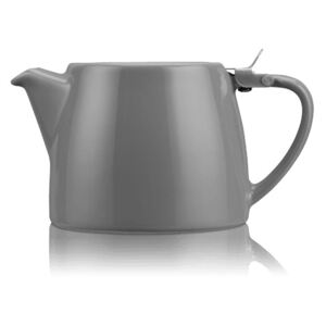 Porcelánová konvička na čaj 0,55 l šedá, STUMP - ForLife