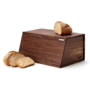 Continenta Dřevěný chlebník 40 x 26 cm vlašský ořech
