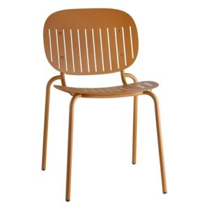 Židle SI-SI s pruhy oranžová - terakota
