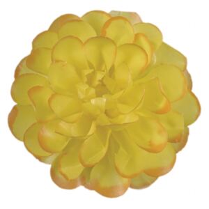 Nohelgarden Květ JIŘINA umělý žluto oranžový 8cm