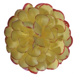 Nohelgarden Květ JIŘINA umělý žluto červený 8cm