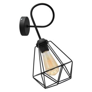Helam Nástěnné svítidlo KARO 3xE27/60W/230V černá HE1096