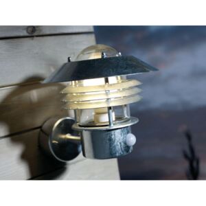 Nordlux Venkovní nástěnné svítidlo s čidlem Nordlux Vejers Sensor (galvanizovaná ocel) 25101031 NO10577