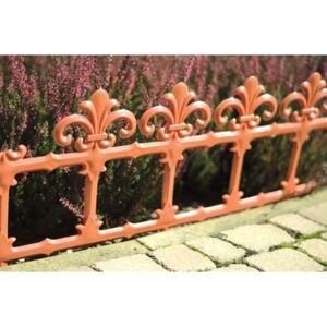 Plastový plůtek okrasný 3,7m x 34cm (Plastový plůtek k záhonkům)