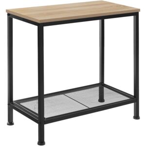 Tectake 404274 odkládací stolek filton - industrial světlé dřevo