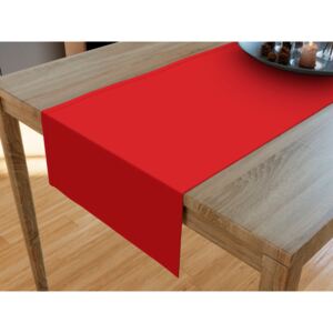 Goldea bavlněný běhoun na stůl - červený 20x180 cm