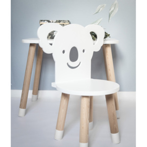 Elisdesign Dětská židlička koala barva: Bílá