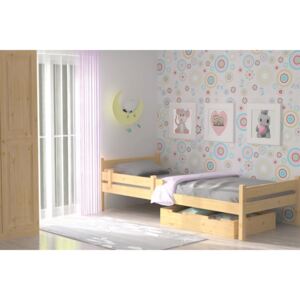 BRADOP borovicová postel 90×200