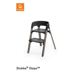 Stokke Steps židlička Hazy Grey/Black