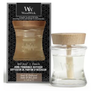 WoodWick aroma difuzér s dřevěným víčkem Sand & Driftwood