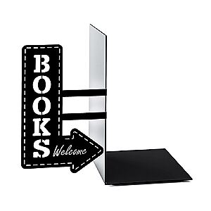 Knižní zarážka BALVI Bookshop | černá