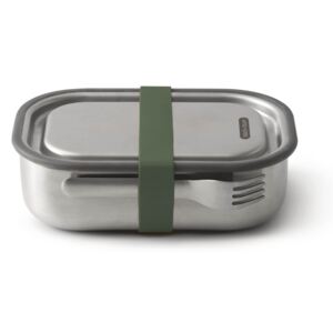 Black+Blum, Nerezový Steel Lunch Box, zelený