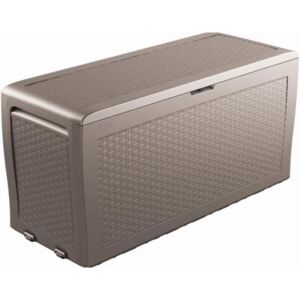 Zahradní úložný box Keter Samoa Rattan Box 270L cappuccino