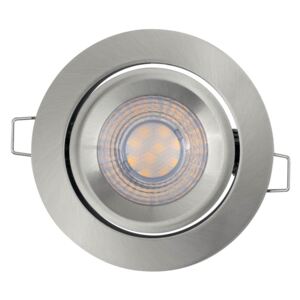 Podhledové bodové osvětlení LED SPOT SET SIMPLE, 5W, teplá bílá, 87mm, kulaté, šedé Ledvance LED SPOT SET SIMPLE 4058075273153