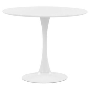 Kulatý jídelní stůl ø 90 cm bílý BOCA