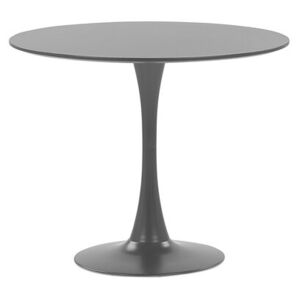 Kulatý jídelní stůl ø 90 cm černý BOCA