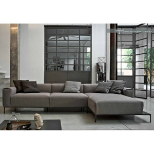 Spencer látkové sofa - industriální styl