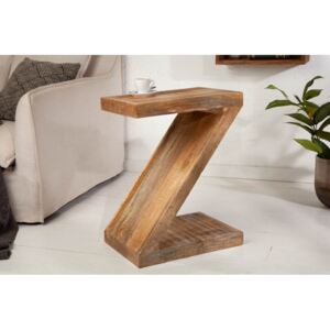 Konferenční stolek "Z" 45cm x 60cm - mango přírodní / 41002