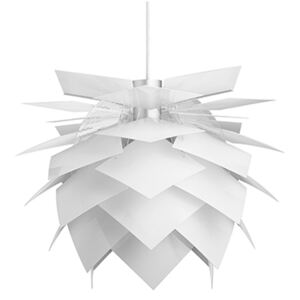 Závěsné svítidlo / lustr PineApple M, 45 cm, bílá