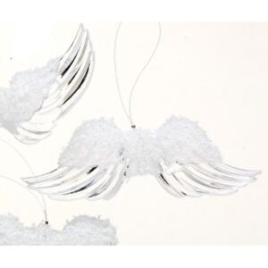 BOLTZE Akrylová andělská křídla závěsná, 8 cm Typ: Rovně