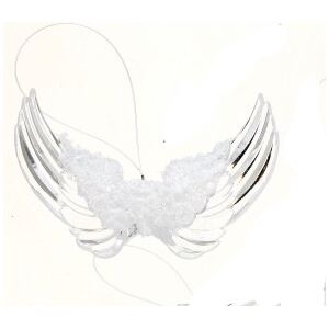 BOLTZE Akrylová andělská křídla závěsná, 8 cm Typ: Nahoru