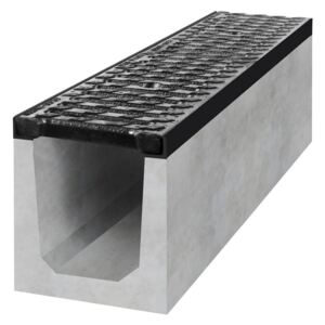 Gutta betonový žlab B125 spádový 3 / 1000 x 200 x 250 mm