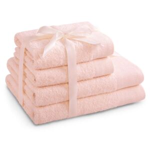 Amelia Home Sada bavlněných ručníků AmeliaHome AMARI růžová