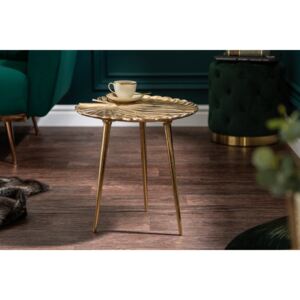 Designový konferenční stolek Marc 40cm zlatý