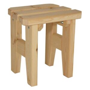 Gaboni Zahradní dřevěná stolička Eduard - bez povrchové úpravy