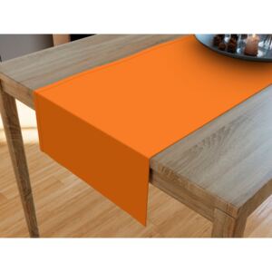 Goldea bavlněný běhoun na stůl - oranžový 35x140 cm