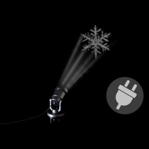 Nexos 41716 Venkovní LED projektor - sněhová vločka - dosah 15 - 20 m