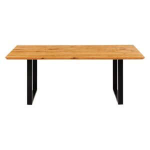 Duran jídelní stůl 180x90 cm hnědý/černý