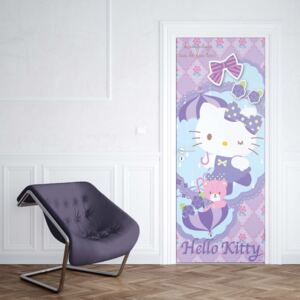 GLIX Fototapeta na dveře - Hello Kitty | 91x211 cm