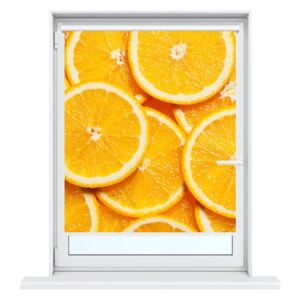 Gario Roleta s potiskem Plátky sladkého pomeranče Velikost: 80 x 150 cm