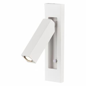 Mantra 6820 Gokova, bílé nástěnné svítidlo LED 3W 210lm 3000K, výška 16,5cm