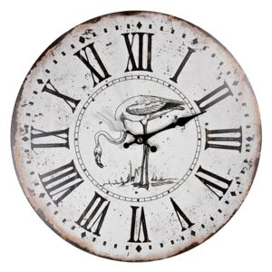 Clayre & Eef - Clock ? 34*1 cm / 1*AA 6KL0643