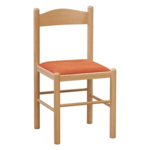 ITTC Stima Židle PISA/látka Odstín: Buk, Látka: Marrone PA 85