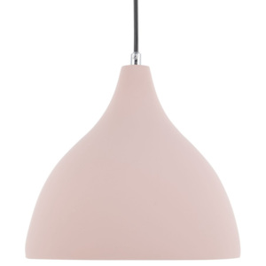 Růžová pastelová stropní lampa LAMBRO