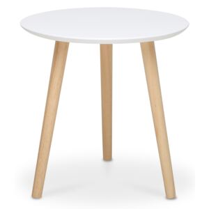 Odkládací stolek Imola 1 na dřevěných nožkách šířka 48 cm