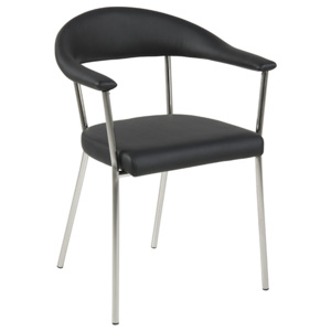 Jídelní židle Avatar (SET 2 ks), černá