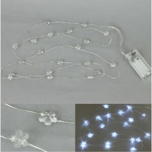 Autronic Řetěz s LED světýlky na baterie barva teplá bílá LED877118