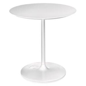 Kulatý jídelní stůl Malena 100x100 cm, bílý