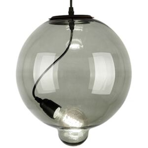 Culty Lampa wisząca Modern Glass Bubble Smoky