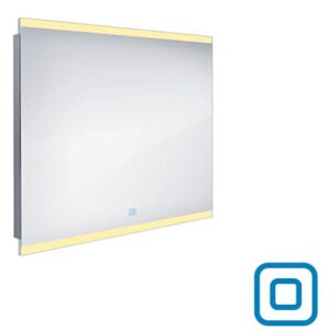 Nimco - Zrcadlo s LED osvětlením 90x70cm s dotykovým senzorem, ZP 12019V