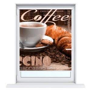 Gario Roleta s potiskem Výborná káva Velikost: 80 x 150 cm