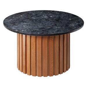 Černý mramorový kulatý konferenční stolek RGE Moon